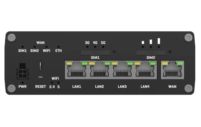 RUTM50 Teltonika 5G-Router for North America Ports 