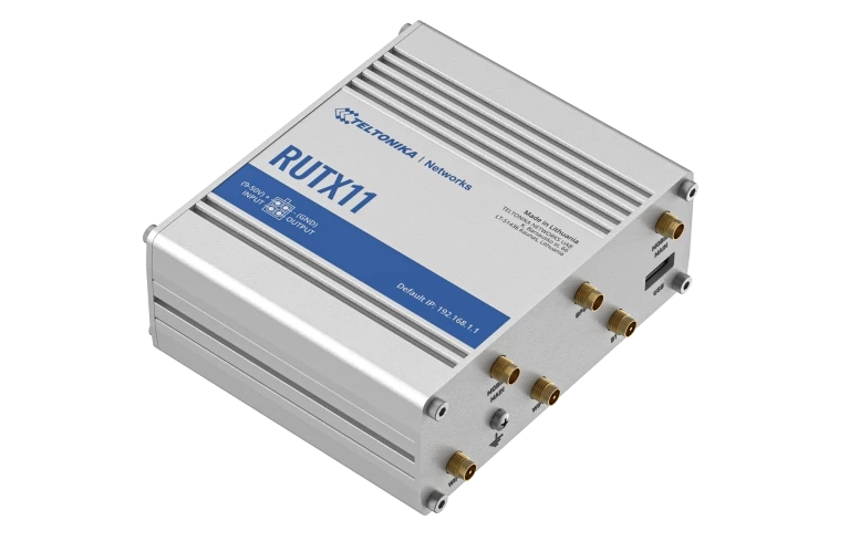 RUTX11 Industrial Teltonika router with railway approval