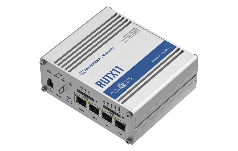 RUTX11 Industrieller Teltonika Router mit  Bahnzulassung 2