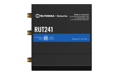 RUT241 Teltonika Industrieller Mobilfunk-Router Front