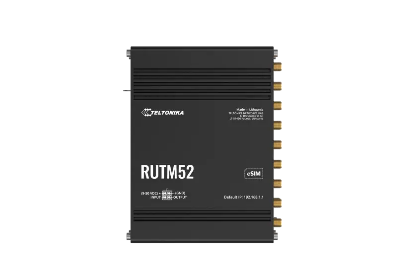 RUTM52 Teltonika Dual 5G Router Front