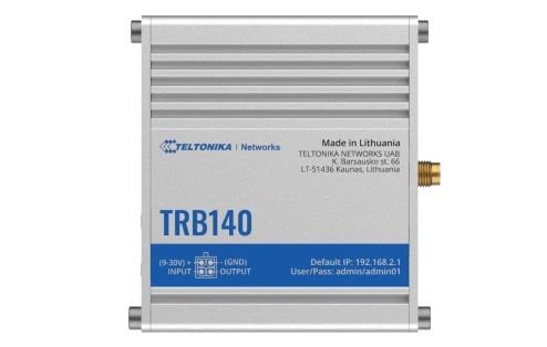 TRB140 Teltonika LTE-Gateway Front