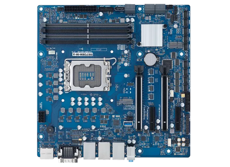 Q670EM-IM-A Micro ATX ASUS IoT 14th, 13th, 12th Gen. Motherboard