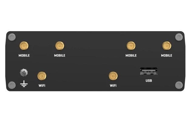 RUTM51 Teltonika Industrial 5G router Ports 2
