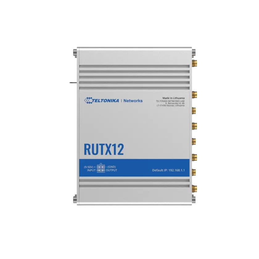 RUTX12 Teltonika Router front