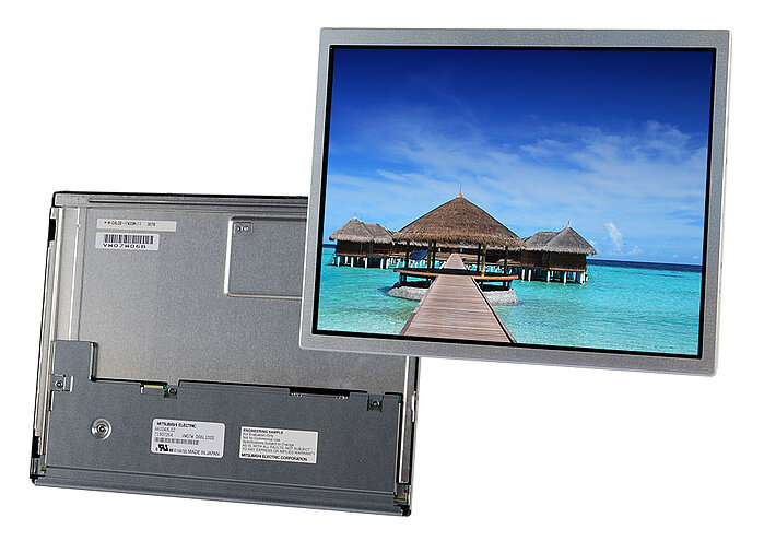 Mitsubishi transflektives TFT Display AA104XL-02