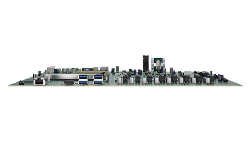 SOM-DH3000 Development Board for COM-HPC side view