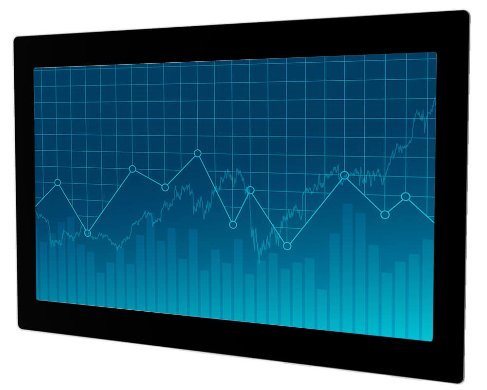 POS-Line 21.5 IQ Celeron Monitor TrueFlat Glass