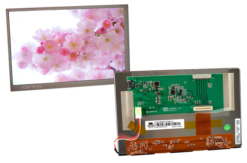 AM-1280800P2TZQW-00H Ampire TFT Display