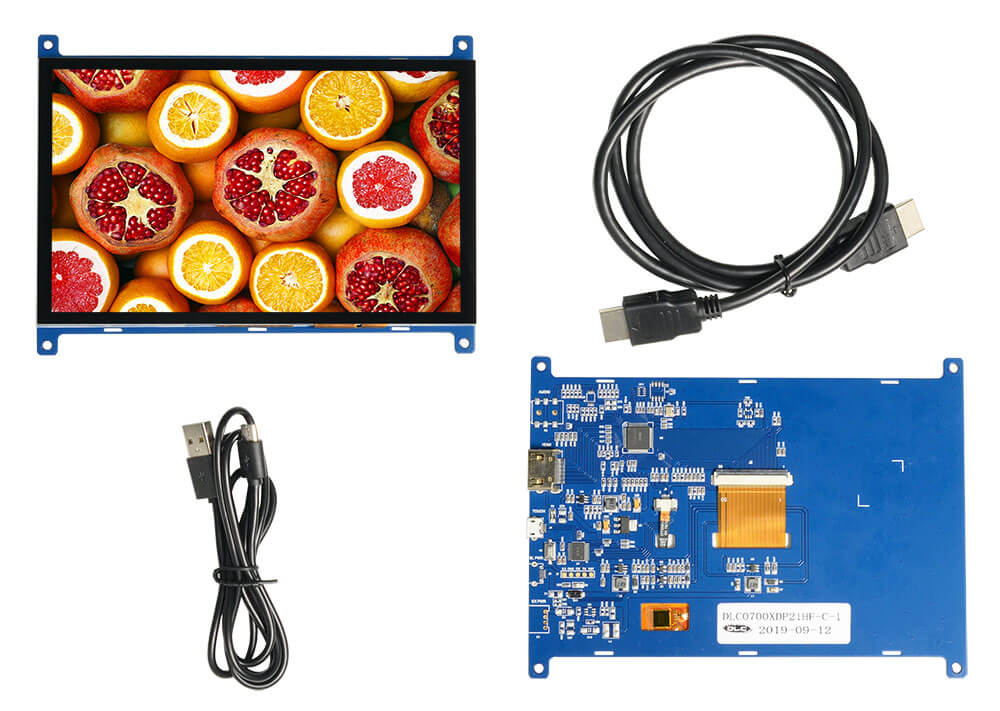 DLC0700XDP21HF-C-1 TFT Display HDMI Modul