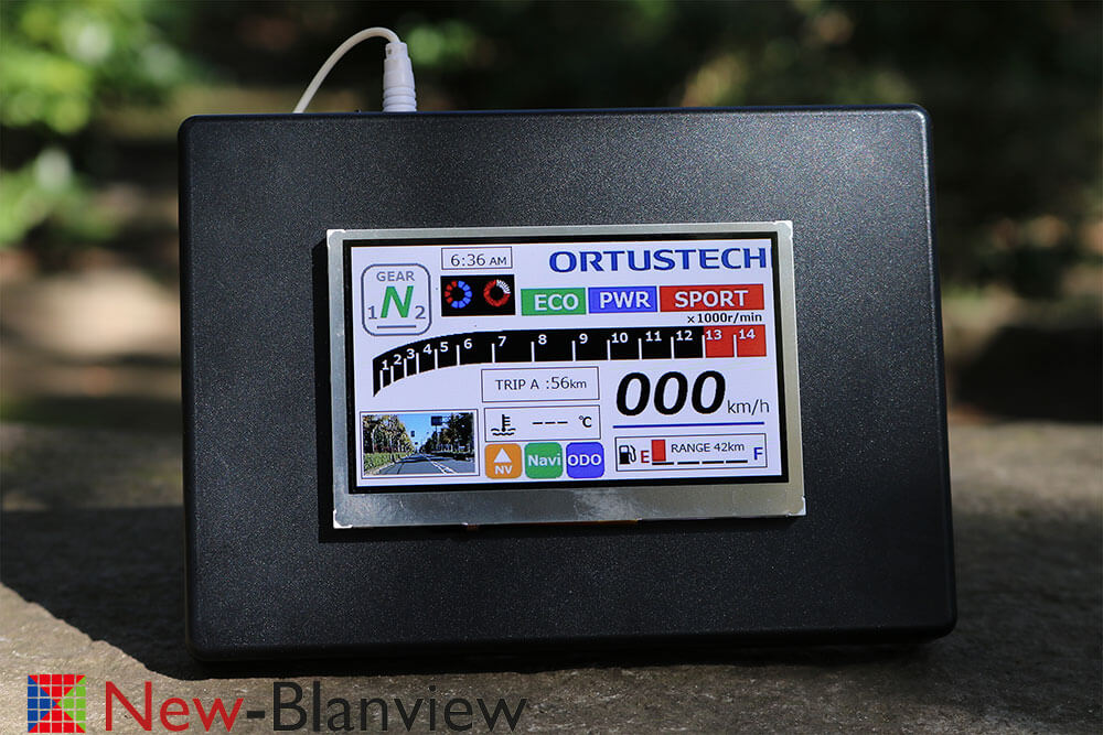 COM43H4N44ULC Ortustech TFT-Display