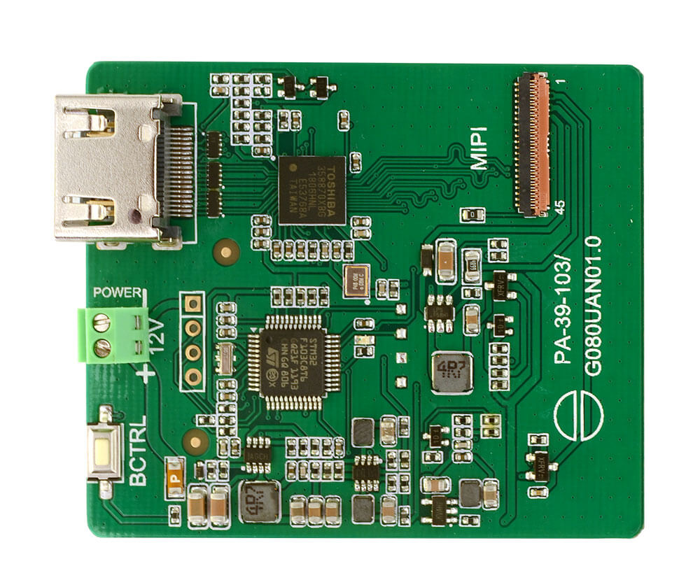 PrismaMIPI-HDMI für AUO G080UAN01.0