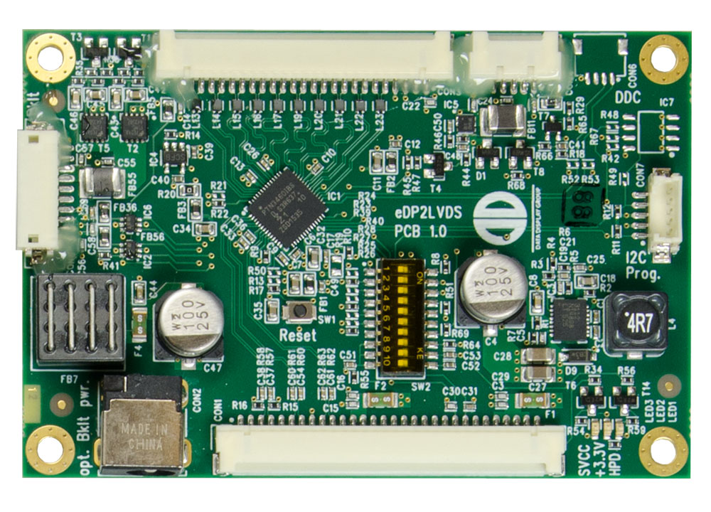 eDP2LVDS eDP an LVDS Adapter